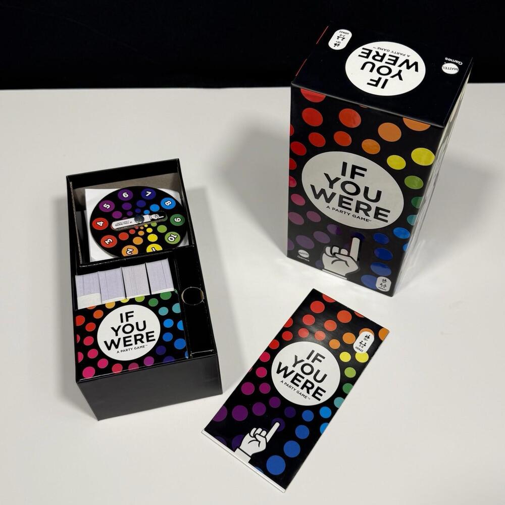 Mattel If You Were Party Game for Adults with Questions & Finger Voting - Picture 8 of 8